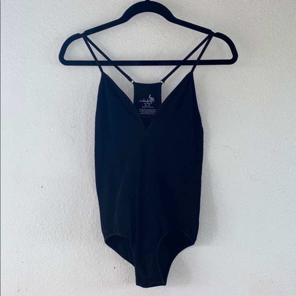 Free People | Black Bodysuit